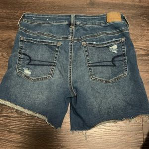 american eagle ripped shorts